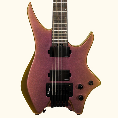 HILS NEXT Series Headless Guitar HN6 - Ultra Gold Chameleon