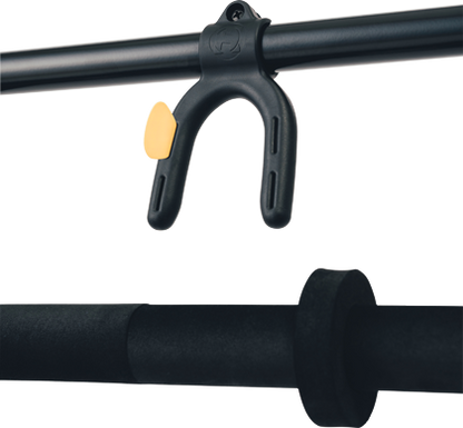 Hercules GS523B PLUS 3-Guitar Rack with Castors — mobile rack for three guitars