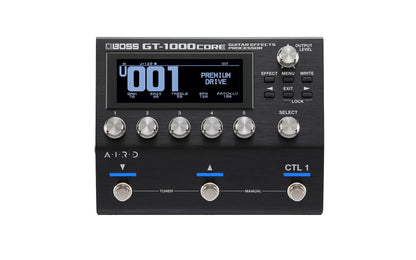 Boss GT-1000CORE Multi Effects Processor with adaptor ( GT1000CORE / GT-1000-CORE / GT 1000 CORE )