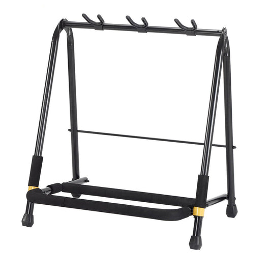 Hercules GS523B PLUS 3-Guitar Rack with Castors — mobile rack for three guitars