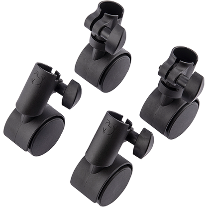 Hercules GS523B PLUS 3-PC Guitar Display Rack with add-on casters - (GS523B)