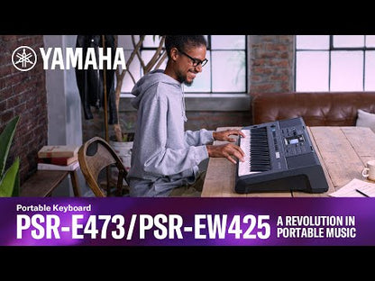 YAMAHA PSR-E473 61 Keys Portable Electric Keyboard - (PSRE473 / PSR E 473 / PSRE )