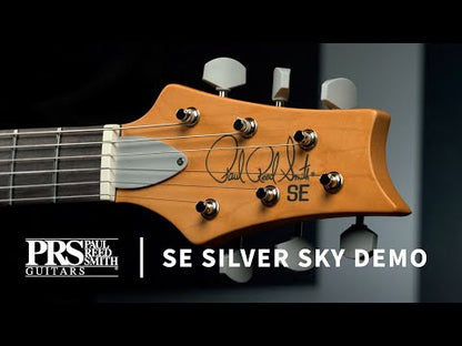 PRS SE John Mayer Signature Series Silver Sky Electric Guitar, Stone Blue (P13-109639-2J-J2R2J)