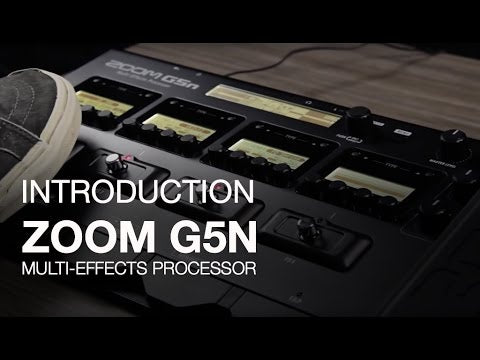 ZOOM G5N Multi-Effects Processor with Wah pedal ( G5 / G5-N )