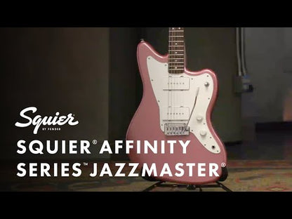 Squier Affinity by Fender Jazzmaster HH Electric Guitar, Laurel FB, Burgundy Mist