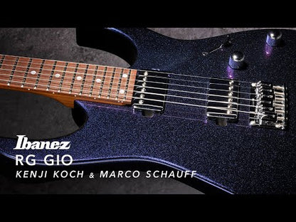 Ibanez Gio RG GRG220PA Double Humbucker (HH) Electric Guitar - Royal Purple Burst (GRG220PA-RLB / GRG-220-PA / GRG220)