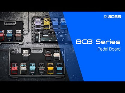 Boss BCB-90X Deluxe Pedalboard and Case with power adaptor , 10 pin parallel DC cable ( BCB 90X / BCB90X )