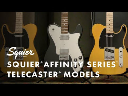 Squier by Fender Affinity Series Telecaster Deluxe Electric Guitar with Double Humbucker (HH) , Laurel FB, Burgundy Mist