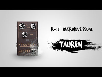 JOYO R-01 R-Series Tauren Overdrive Guitar Effect Pedal ( R01 / R 01 / R1 )