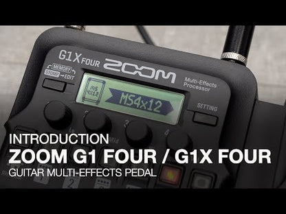 ZOOM G1X Four Multi-Effects Guitar Pedal ( G1x4 / G1-X )