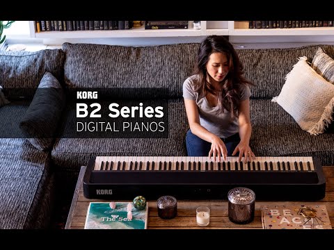 B2n KORG B2N Digital Home Piano with 88 Keys Semi-weighted & MIDI (B2 ...