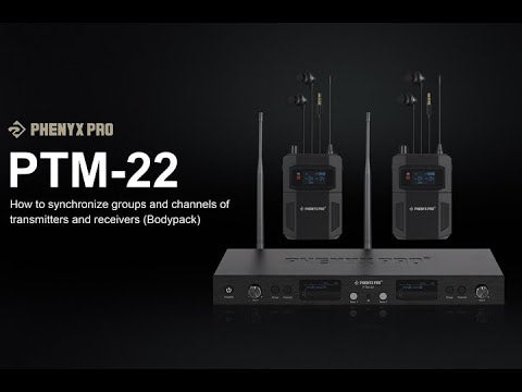 Phenyx Pro PTM-11 UHF Mono Wireless in Ear Monitor System with 1 Bodypack Receiver ( PTM11 / PTM 11 )