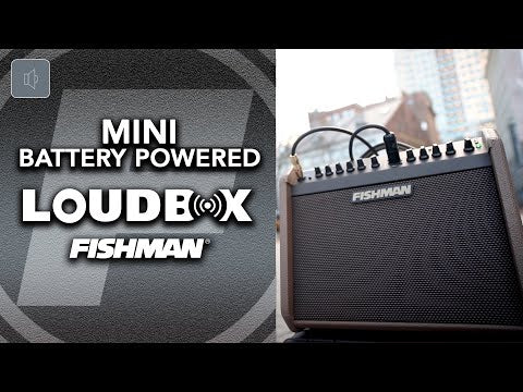 FISHMAN Loudbox Mini Charge 60W Acoustic Guitar Amplifier