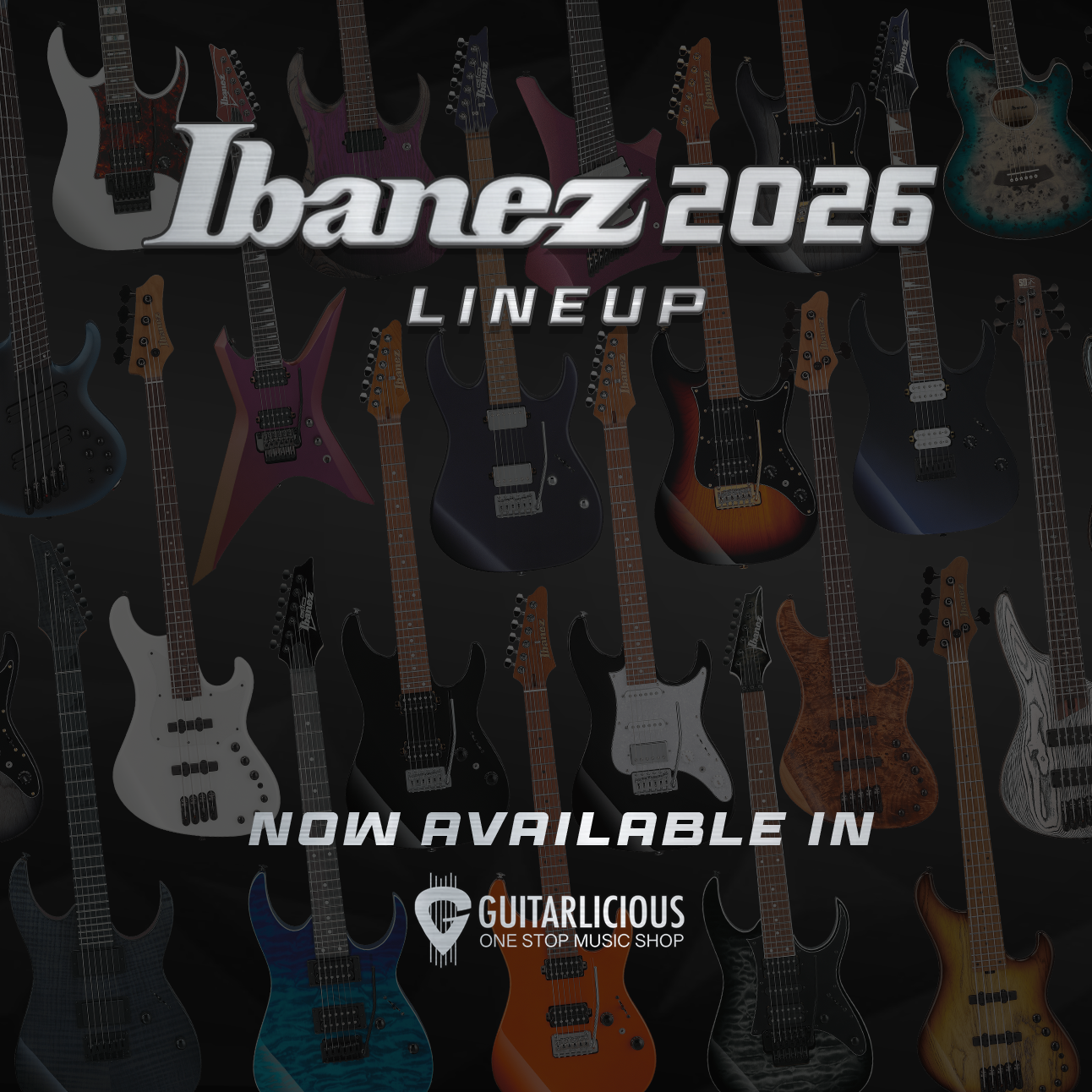 ibanez 2026 available in guitarlicious malaysia