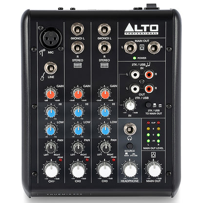 Alto Professional TrueMix 500 Portable 5 Channel Analog Mixer with USB 48V Phantom Power (True Mix) (PRE-ORDER)