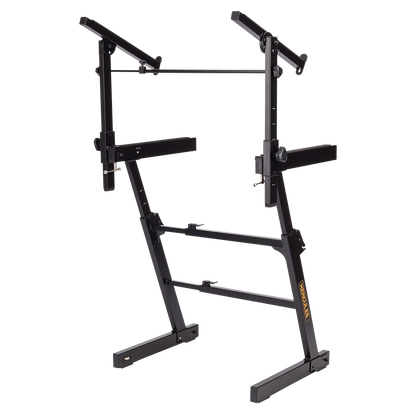 Hercules KS410B Auto-Lock Z-Style Keyboard Stand with EZ-Lok Tier - (KS410B)