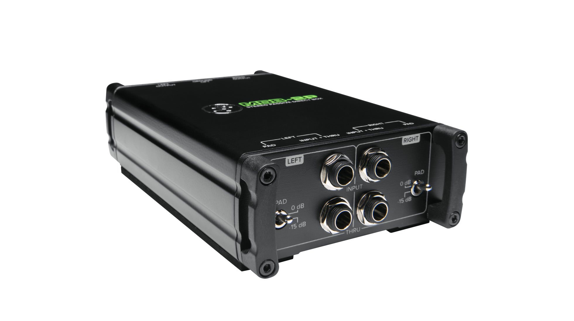 Mackie MDB-2P ステレオパッシブダイレクトボックス 本体 2台 Mackie MDB-2P 2 Channel Stereo Passive Direct Box DI Box
