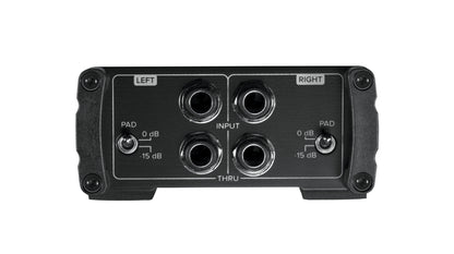 Mackie MDB-2P 2 Channel Stereo Passive Direct Box DI Box