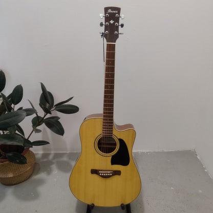 Ibanez AW100CE Acoustic Guitar with Original Fishman Preamp ( AW100 CE / AW100-CE )