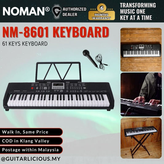 Noman NM-8601 61 Keys Keyboard  ( NM8601 / NM 8601 )