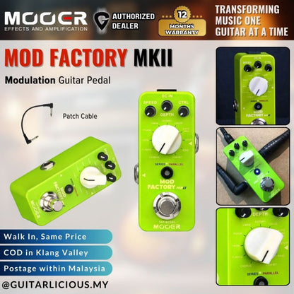 Mooer Mod Factory MKII Modulation Pedal ( MODFACTORYMKII )