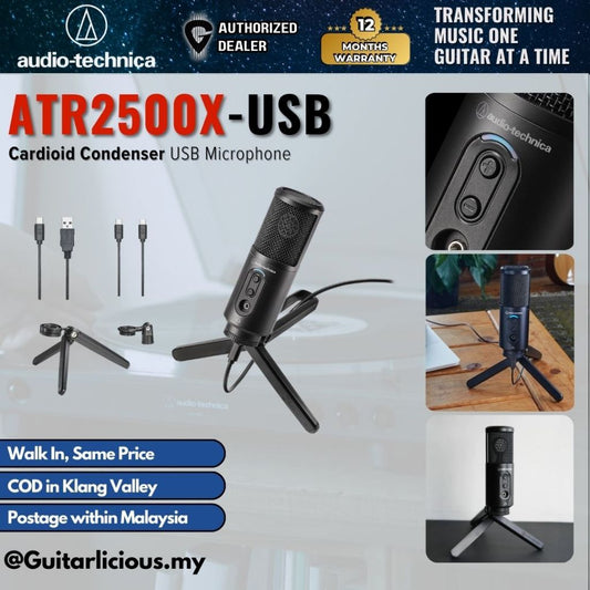 Audio Technica ATR2500x-USB Cardioid Condenser USB Microphone - ( ATR2500xUSB / ATR2500x USB )