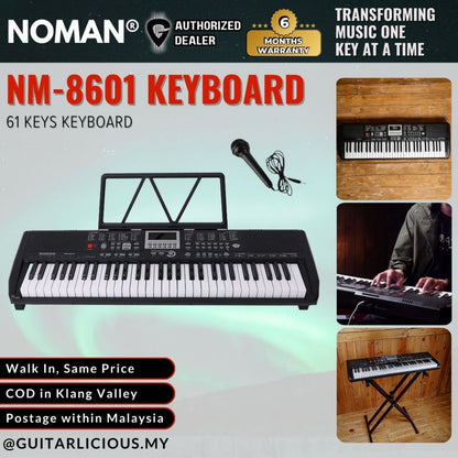 Noman NM-8601 61 Keys Keyboard  ( NM8601 / NM 8601 )