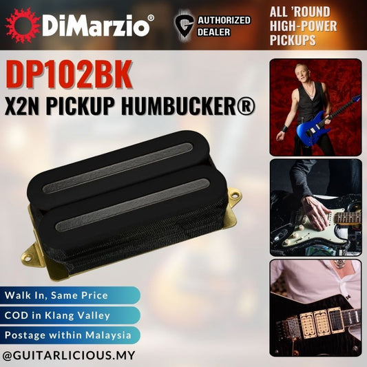 DiMarzio DP102BK X2N Pickup X2N Humbucker Pickup - Black ( 44700 DIMDP102BK / 44700-DIMDP102BK )