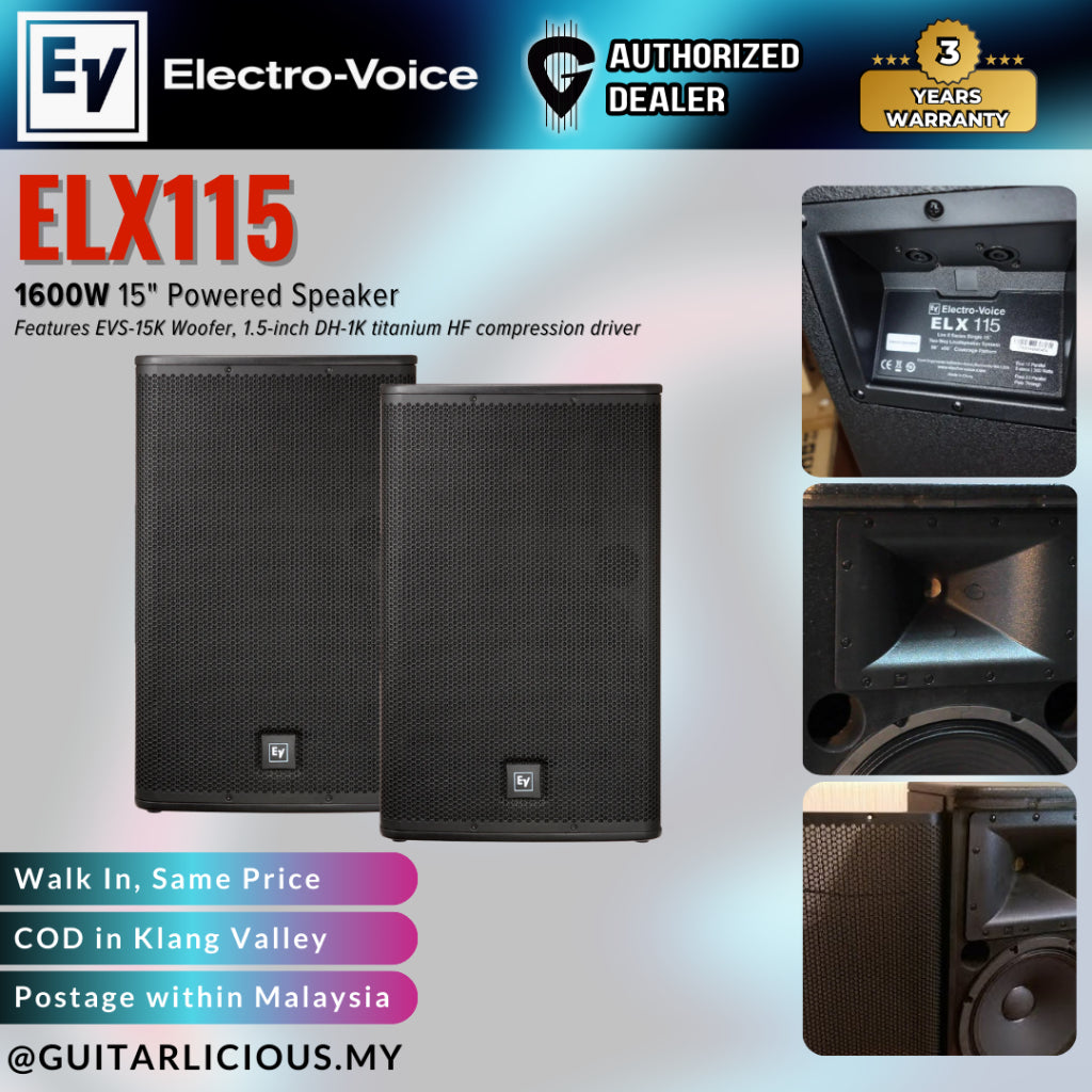 EV Electro-Voice ELX115 1600W 15