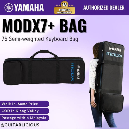 Yamaha MODX7+ 76 Semi-weighted Key Synthesizer BAG / SC-MODX7