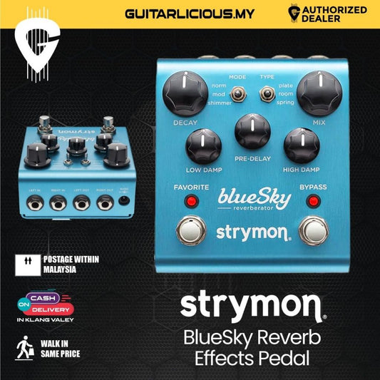 Strymon BlueSky Reverb Guitar Effects Pedal