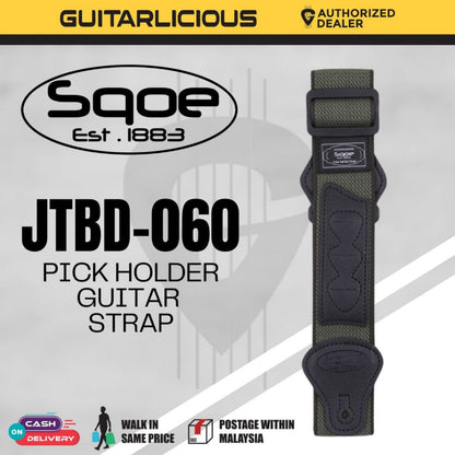 Sqoe JTBD-060 Pickholder Guitar Strap