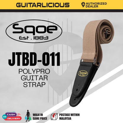 Sqoe JTBD-011 Polypro Guitar Strap