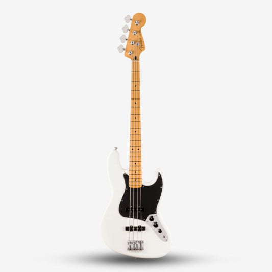 Fender Player II Jazz Bass Guitar, Maple FB - Polar White