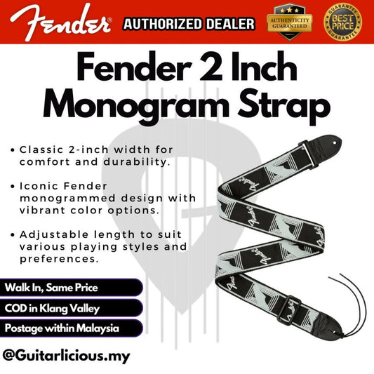 Fender 2 Inch Monogrammed Strap