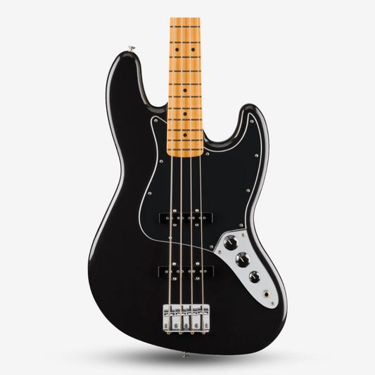 Fender Player II Jazz Bass Guitar, Maple FB - Black