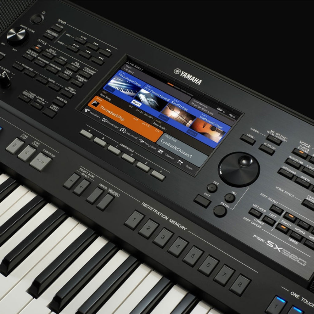 Yamaha PSR-SX720 61-key Arranger Workstation – GUITARLICIOUS