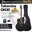 Takamine GN30 Acoustic Guitar with Solid Spruce Top, B&S - Mahagony - Black