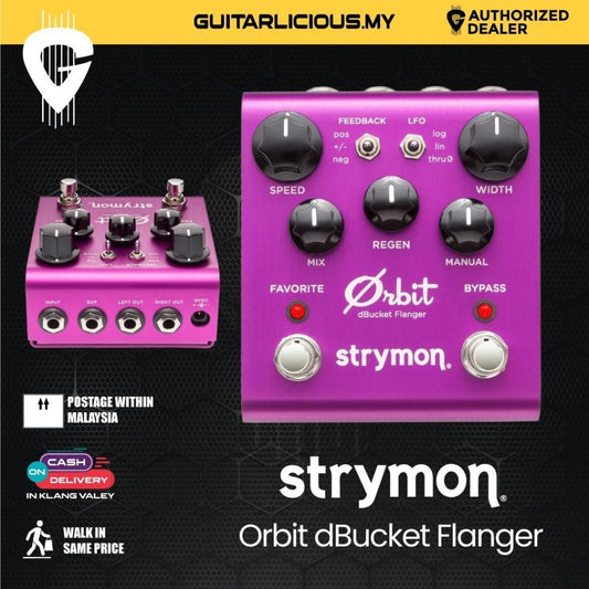 Strymon Orbit dBucket Flanger Guitar Effects Pedal