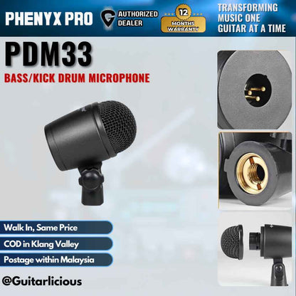 Peavey PVM DMS-5 Drum Microphone System