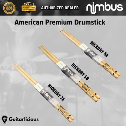 Nimbus Drumsticks Premium American Hickory