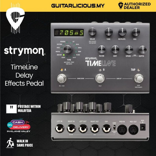 Strymon TimeLine Delay Guitar Effects Pedal