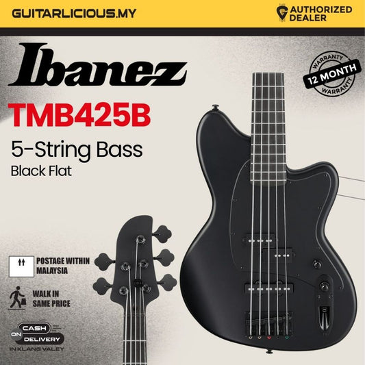Ibanez Talman Bass TMB425B Standard - Black Flat