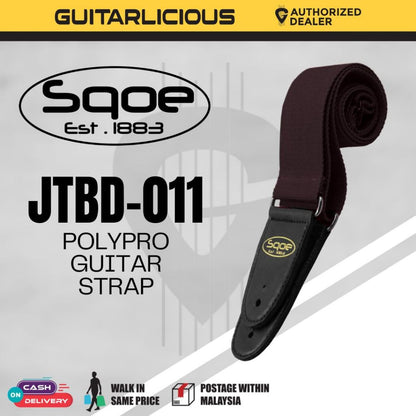 Sqoe JTBD-011 Polypro Guitar Strap
