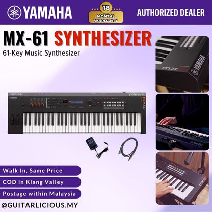 Yamaha MX-61 61-Key Music Synthesizer ( MX61 / MX 61 )