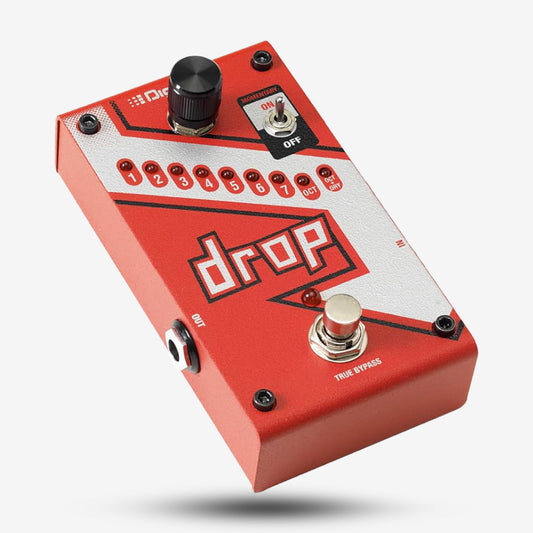 Digitech The Drop-V-02 Polyphonic Drop-Tune Guitar Effects Pedal ( Drop-V-02 )