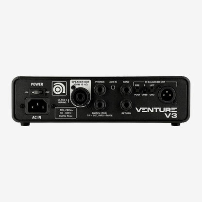 Ampeg VENTURE V3 300 Watt Bass Amplifier Head