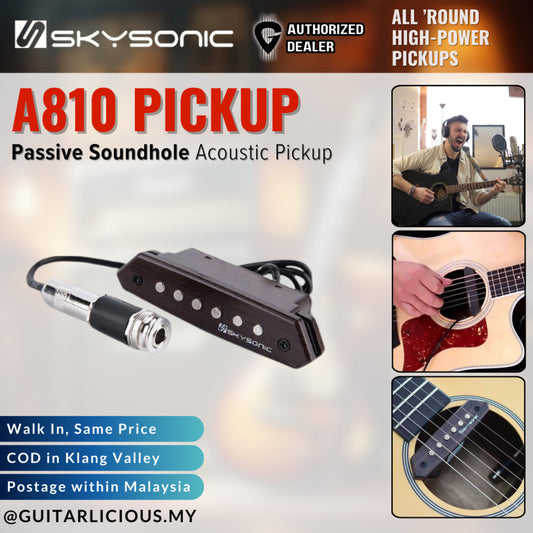 Skysonic A810 Passive Soundhole Acoustic Guitar Pickup ( A8-10 )