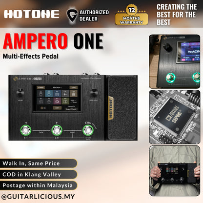 Hotone Ampero ONE Multi-effects Pedal