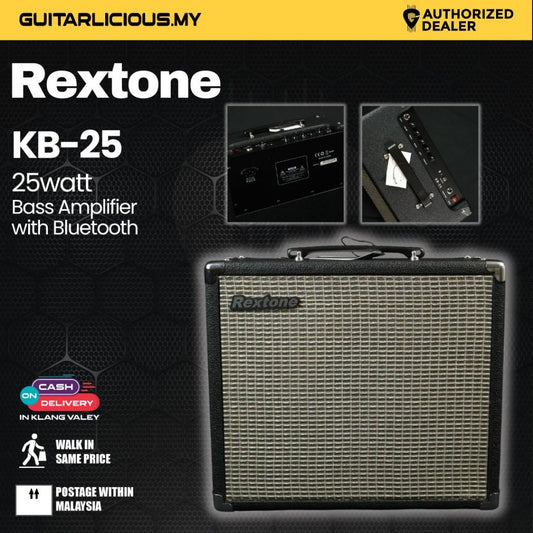 Rextone Bass Amplifier / KB-25 25Watts with Bluetooth , KB-60 60Watts